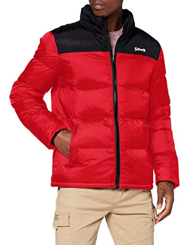 Schott NYC Utah Giacca, Rosso
