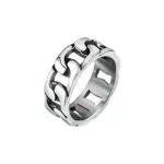 Sector No Limits - Anello da uomo in acciaio, collezione ROW