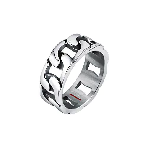 Sector No Limits - Anello da uomo in acciaio, collezione ROW