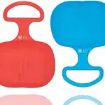 Set di 2 bob blu e rosso