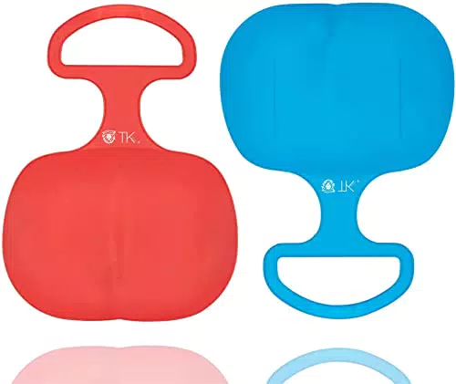 Set di 2 bob blu e rosso