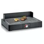 Severin Barbecue elettrico in acciaio inossidabile regolabile fino a 250°, nero