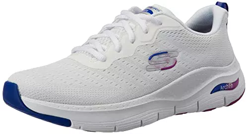 Skechers Arch Fit Infinity Cool, Sneaker Donna, Bianco, 39