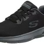 Skechers Dyna-Air Scarpe da Ginnastica, Uomo, Nero,