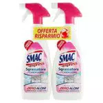 Smac Express - Sgrassatore con Candeggina, con Azione Sgrassante e Igienizzante, 650 ml x 2 Pezzi