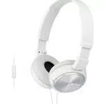 Sony MDR-ZX310AP - Cuffie on-ear con microfono, Bianco