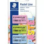 Staedtler 52635PBK3 Gomma da cancellare in colori pastello