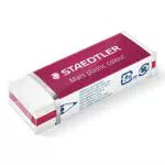 Staedtler Mars Plastic Gomma da cancellare bianco e pastello, confezione da 2