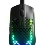 SteelSeries Aerox 3 Onyx - Mouse da gaming super leggero - Sensore ottico TrueMove Core da 8.500 CPI - Ultraleggero solo 59g Design impermeabile