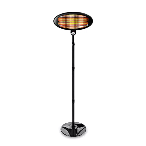 SUNTEC stufa elettrica Night Sun, Stufa da esterno 2000 watt