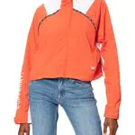 Superdry Run Cropped Weatherproof Giacca Donna, Arancione