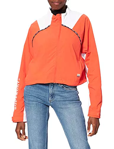 Superdry Run Cropped Weatherproof Giacca Donna, Arancione