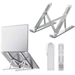 Supporto PC Portatile 10-15.6, Raffreddamento Pieghevole Supporto Laptop - Argento