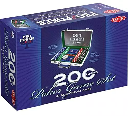 Tactic Valigetta ProPoker con 200 gettoni