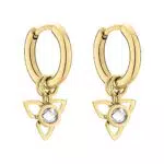 Tamaris Orecchini acciaio inox oro