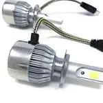 TEMPO DI SALDI Coppia Di Lampade A Led Per Auto Moto C6 H7 6000K