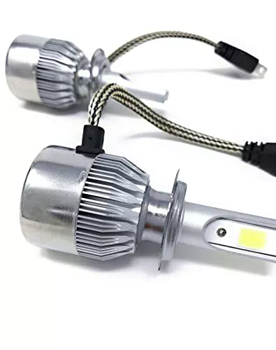 TEMPO DI SALDI Coppia Di Lampade A Led Per Auto Moto C6 H7 6000K