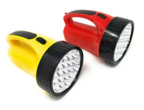 TEMPO DI SALDI Luce Di Emergenza Torcia Portatile Lampada Ricaricabile Bianca 19 Led