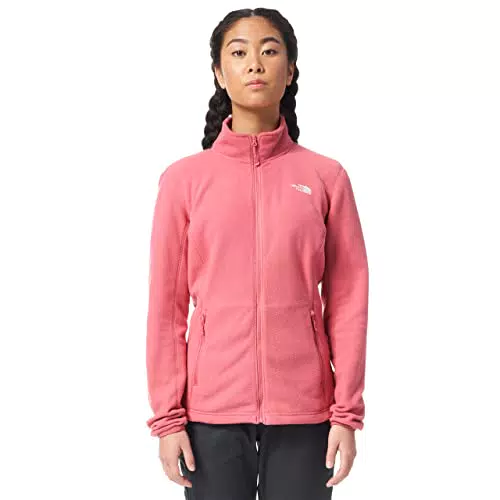 The North Face - Giacca in Pile con Zip Integrale da Donna Resolve, Rosa, S