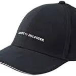 Tommy Hilfiger TH Corporate cap Coperchio, Black, One Size Uomo