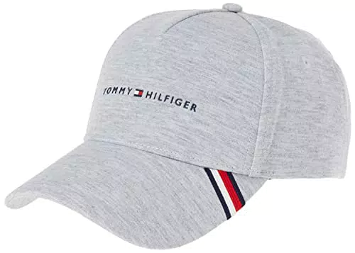 Tommy Hilfiger TH Downtown cappellino con visiera, grigio, taglia unica