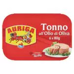 Tonno Auriga all'olio di oliva 80grx6