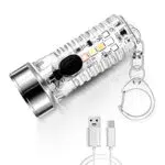 Torcia LED Ricaricabile con Portachiavi