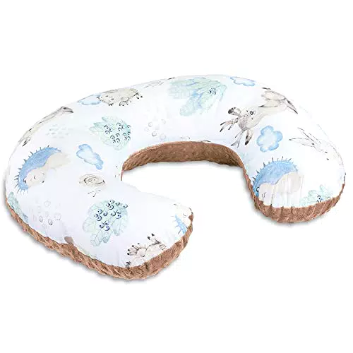 Totsy Baby Cuscino per allattamento piccolo Minky 130 x 45 cm