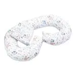 Totsy Baby Cuscino per gravidanza, a forma di C per allattamento, fantasia: Gufo/Coniglio