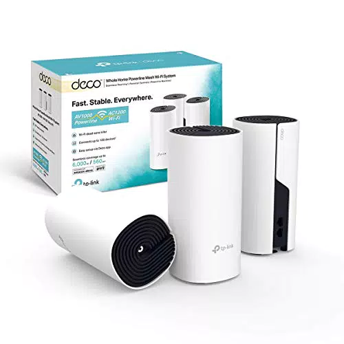 TP-Link Deco P9 Hybrid WiFi Mesh con Powerline, WiFi AC1200 + Powerline AV1000