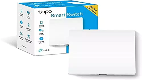 TP-Link Tapo S210 Smart Switch Interruttore Della Luce Intelligente, bianco