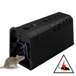 Trappola elettrica per topi, per catturare topi, arvicole