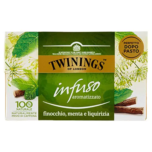 Twinings - Infuso Finocchio, Menta e Liquirizia - 3 confezioni da 40 Grammi