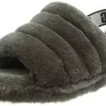 UGG Fluff Yeah Slide, Ciabatte, Donna, Grigio