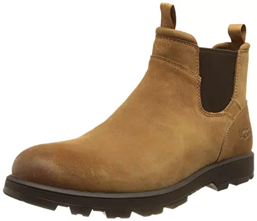 UGG Hillmont Chelsea, Stivale Uomo, Chestnut Suede, 45