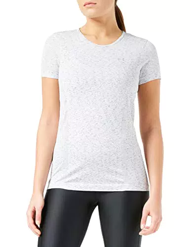 Under Armour Vanish Seamless Spacedye Maglietta A Maniche Corte da donna, grigio, M