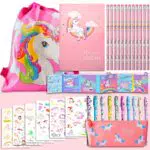 Unicorno Regalo di Cancelleri per Bambina 6 7 8 9 10 11 12 Anni