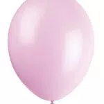 Unique Party 80015 - Palloncini in Lattice Rosa Polvere da 30cm, Confezione da 10