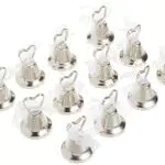 Unique Party 95234 - Segnaposto a Campanella per Matrimonio in Argento