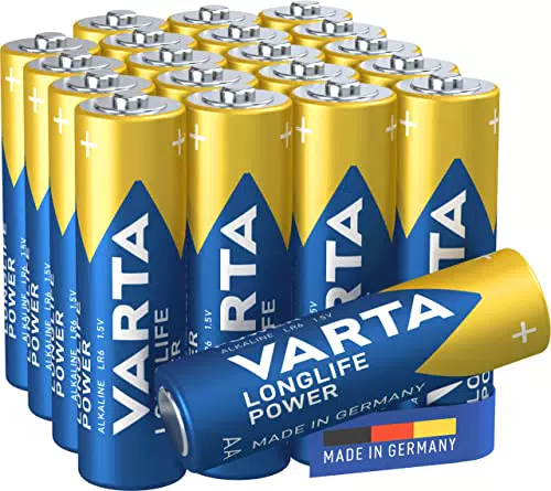 Varta 4906121420 Longlife Power Batteria Alcalina, Stilo AA LR6