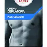 Veet For Men Crema Depilatoria per Uomo Pelli Sensibili, 2 x 200 ml