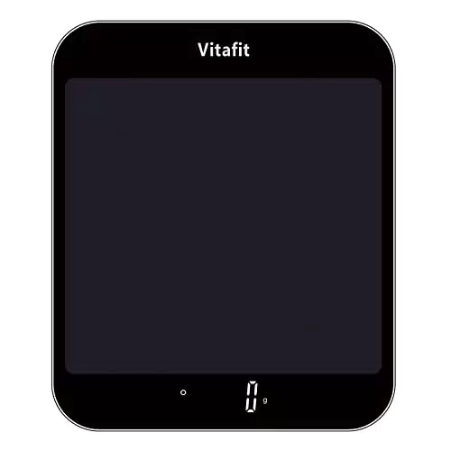 Vitafit 15kg Bilancia da Cucina Digitale, Bilancia Alimentare Elettronica Multifunzione in Grammi e Once