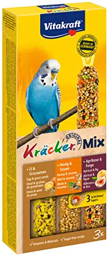 Vitakraft - snack per pappagallo - Confezione da 3