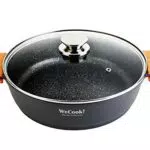 WECOOK! Ecochef Titanio Casseruola Bassa per Induzione