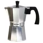 WECOOK! Caffettiera Italiana in Alluminio, 12 Tazze