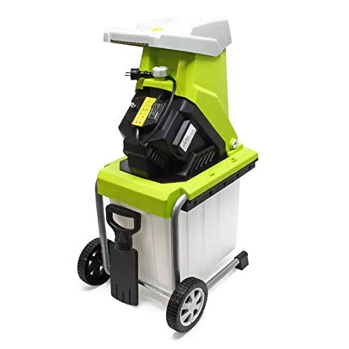 Wiltec Biotrituratore Elettrico da Giardino per Rami Fino a Max 40 mm