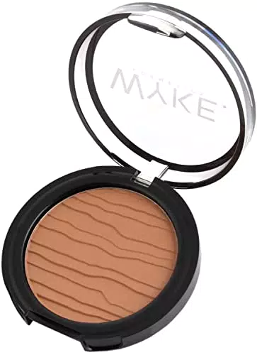 WYKE.COSMETICS - terra compatta cofanetto nero lucido con coperchio trasparente - prodotto da 10 grammi - 100% MADE IN ITALY