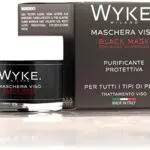 WYKE.MILANO - BLACK MASK con ACIDO IALURONICO, Maschera Viso Punti Neri