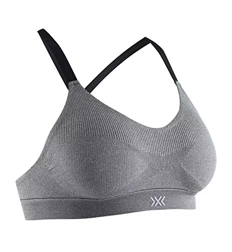 X-Bionic Energizer 4.0 reggiseno sportivo da Donna, grigio Melange, XS