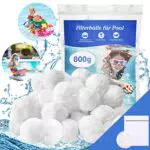 Yepnfro Palline Filtro Piscina, 800g per Sistemi di Filtraggio a Sabbia